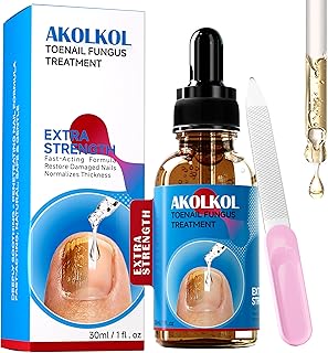 Toenail Fungus Treatment Extra Strength, Natural Plant Extract Nail Repair for Thick, Discolored & Damaged Nails, Toe Nail Fungus Treatments for Athletes Foot (1 Fl Oz)