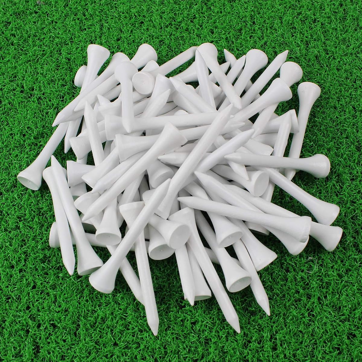 Crestgolf Professional 2 1/8" Deluxe Wood Golf Tees 100pcs