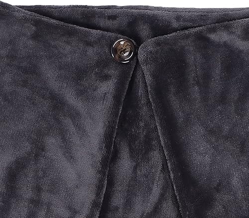 Miniatura 9 de Mantas cálidas, mini manta térmica portátil con diseño de botón de chal, manta eléctrica con calefacción plegable, manta de campamento para