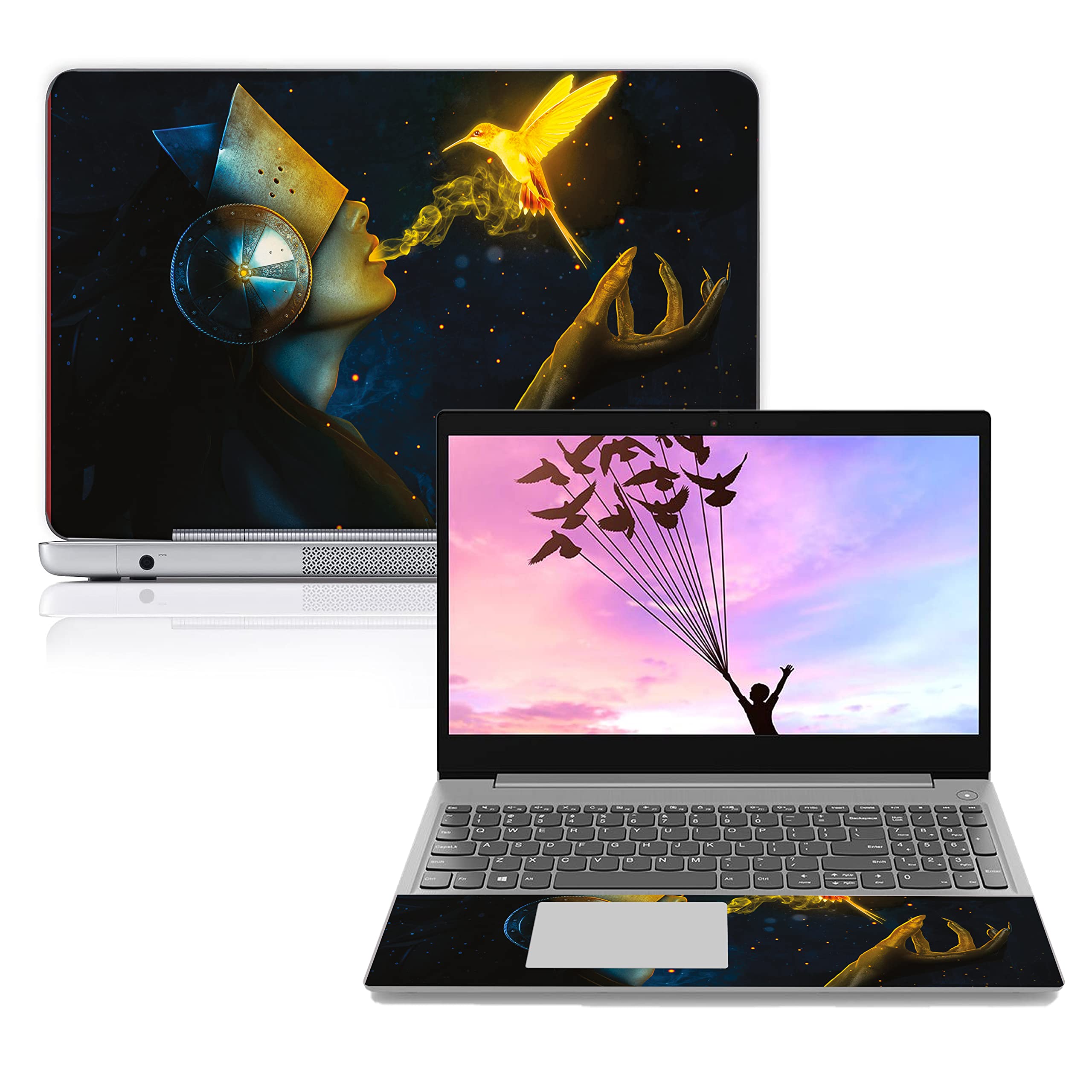 Paper Plane Design Laptop Skins Stickers (15.6 Inches) d92-image-8