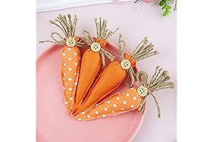 4 PCS Artificial Carrots Easter Decor