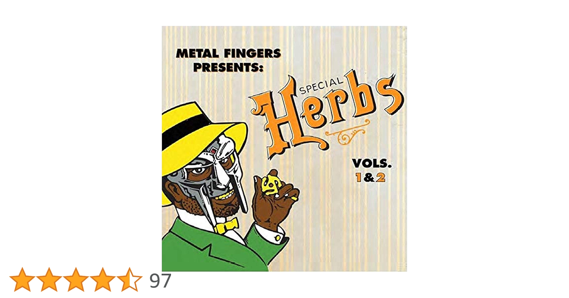 洋楽 l Fingers- Special Herbs Vol. 1 & 2 Metal Fingers – Special Herbs Volume 1 & 2 – 2 x Vinyl (LP