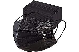 MSAAEX Black Disposable Face Mask: Essential Protection for Health and Style