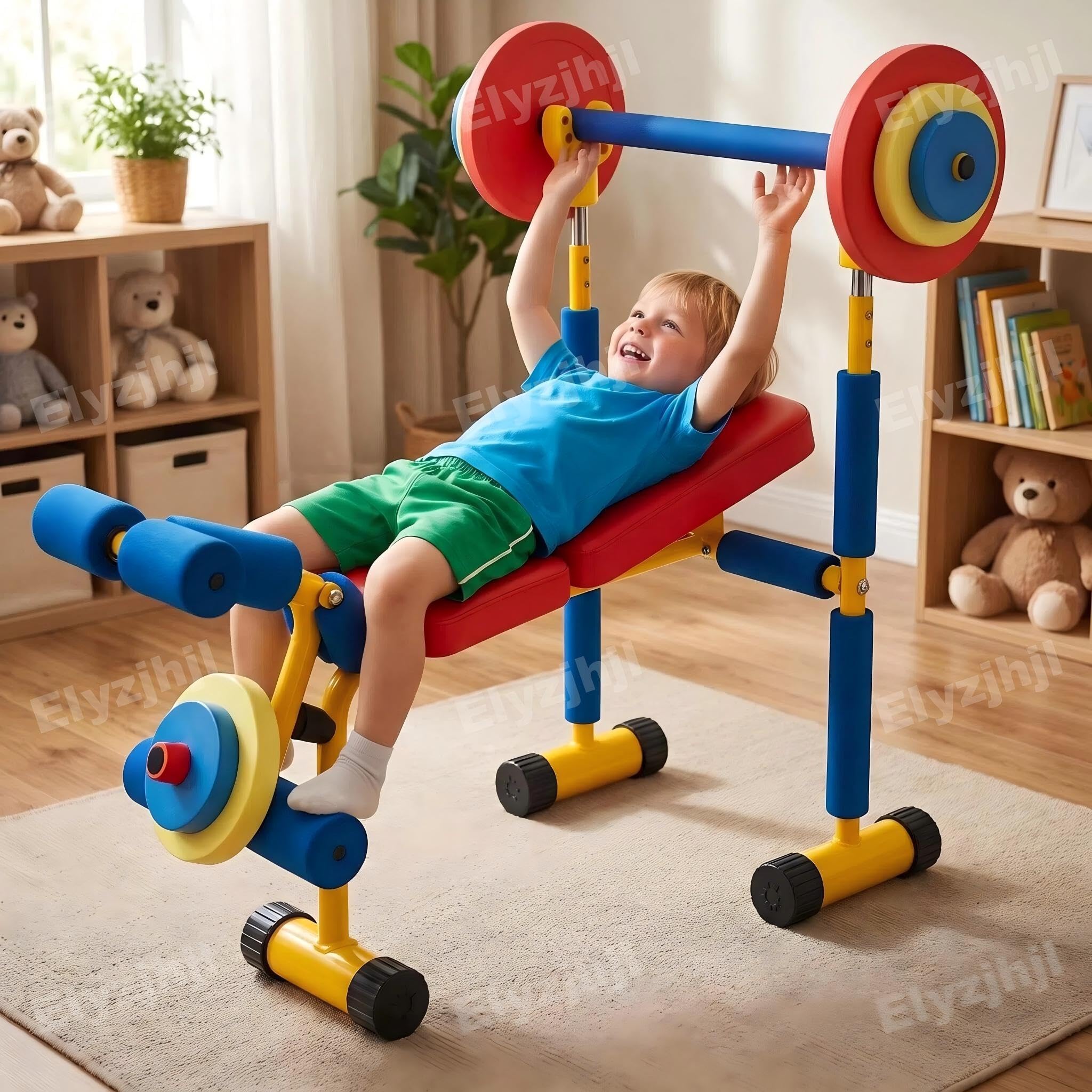 Hantelbank-Set für Kinder, Fitnessgerät