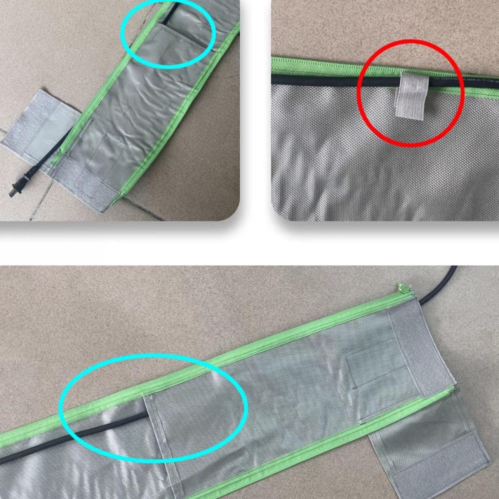 Staubsauger Schlauchschutz Hülle, Staubsauger Ansaugschlauch Manschette, Wasserdichter Und Leckageschutz Für Rohre Von Reinigungsmaschinen Unter Sofas Ecken Treppen