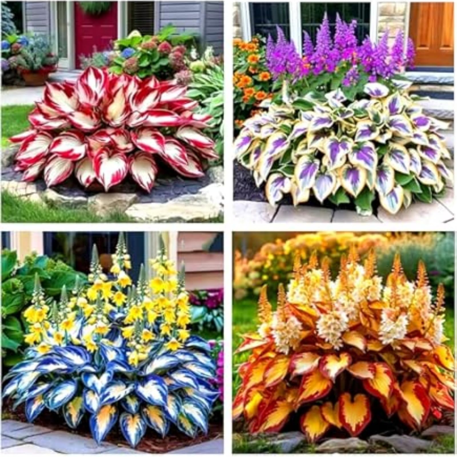 Premium Hosta Bulbs Simple to Grow โ Perfect for Gardens, Cut Flowers & Enchanting Displays Winter Hardy Hosta Bulbs-4 Bulbs-C โ image 1