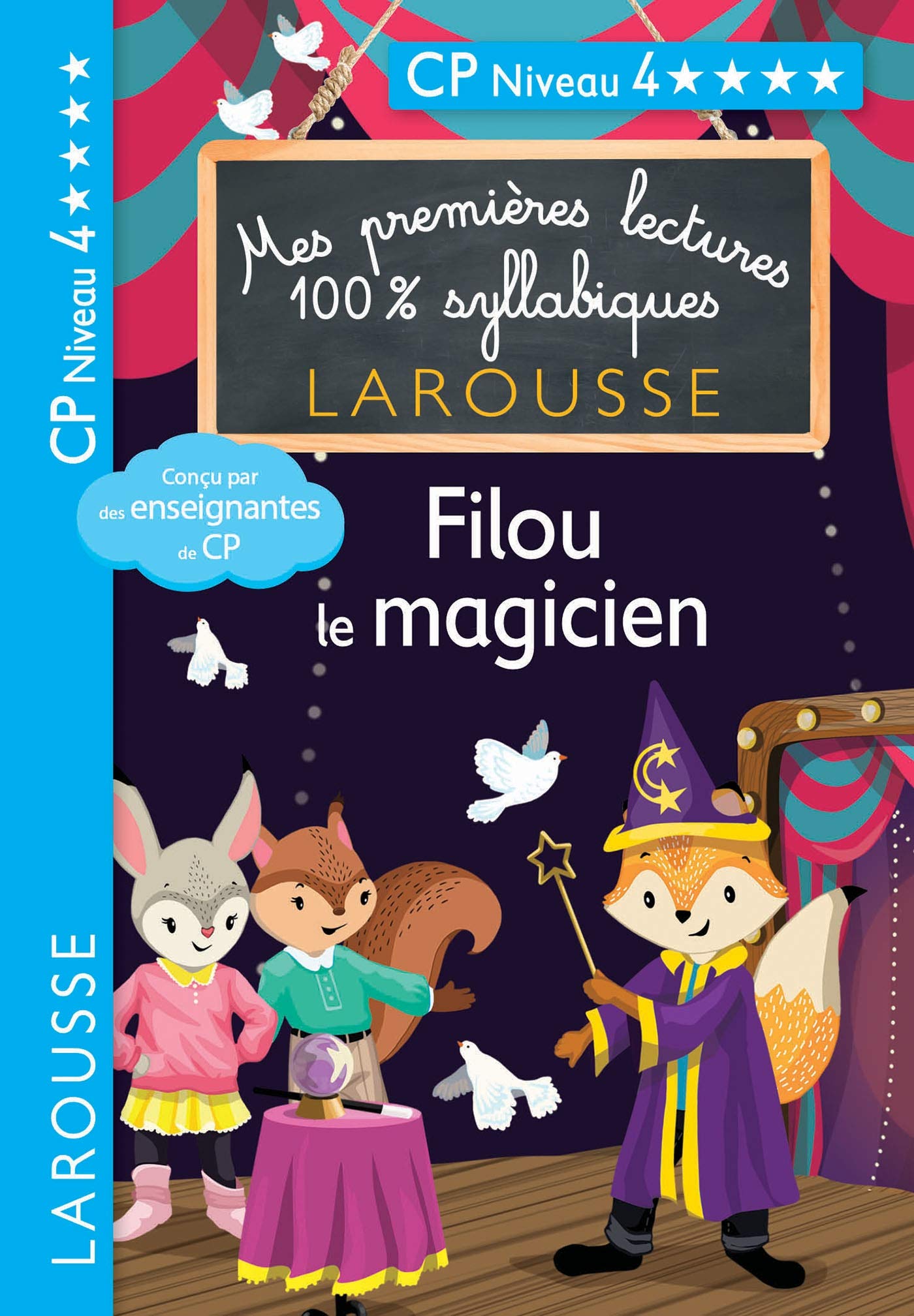 Premières lectures syllabiques - Filou, le magicie