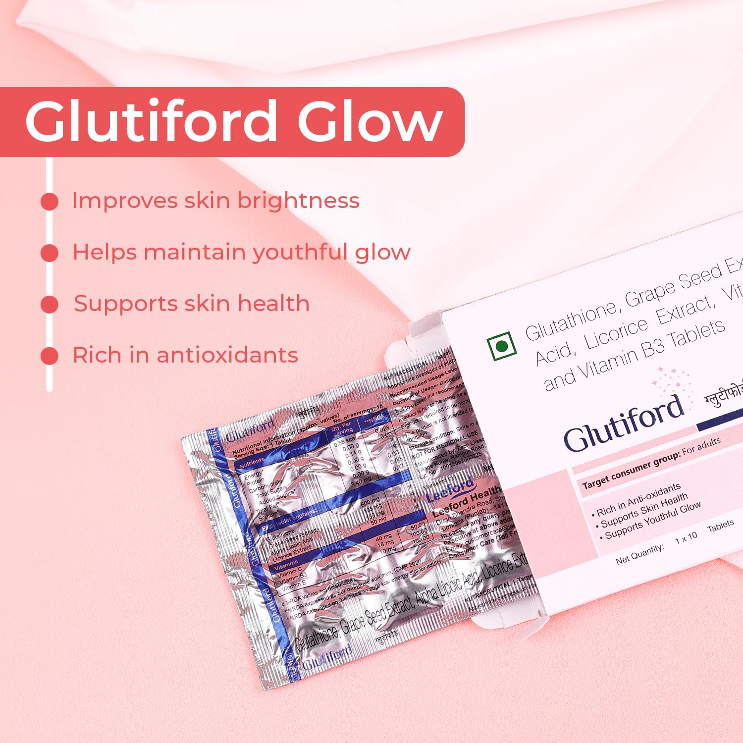 glutiford glutathione tablets Glutathione Injection And Drip: Benefits With Key Facts