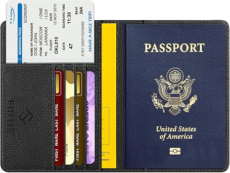 Amazon.com | Fintie Passport Holder, Slim Travel Wallet RFID
