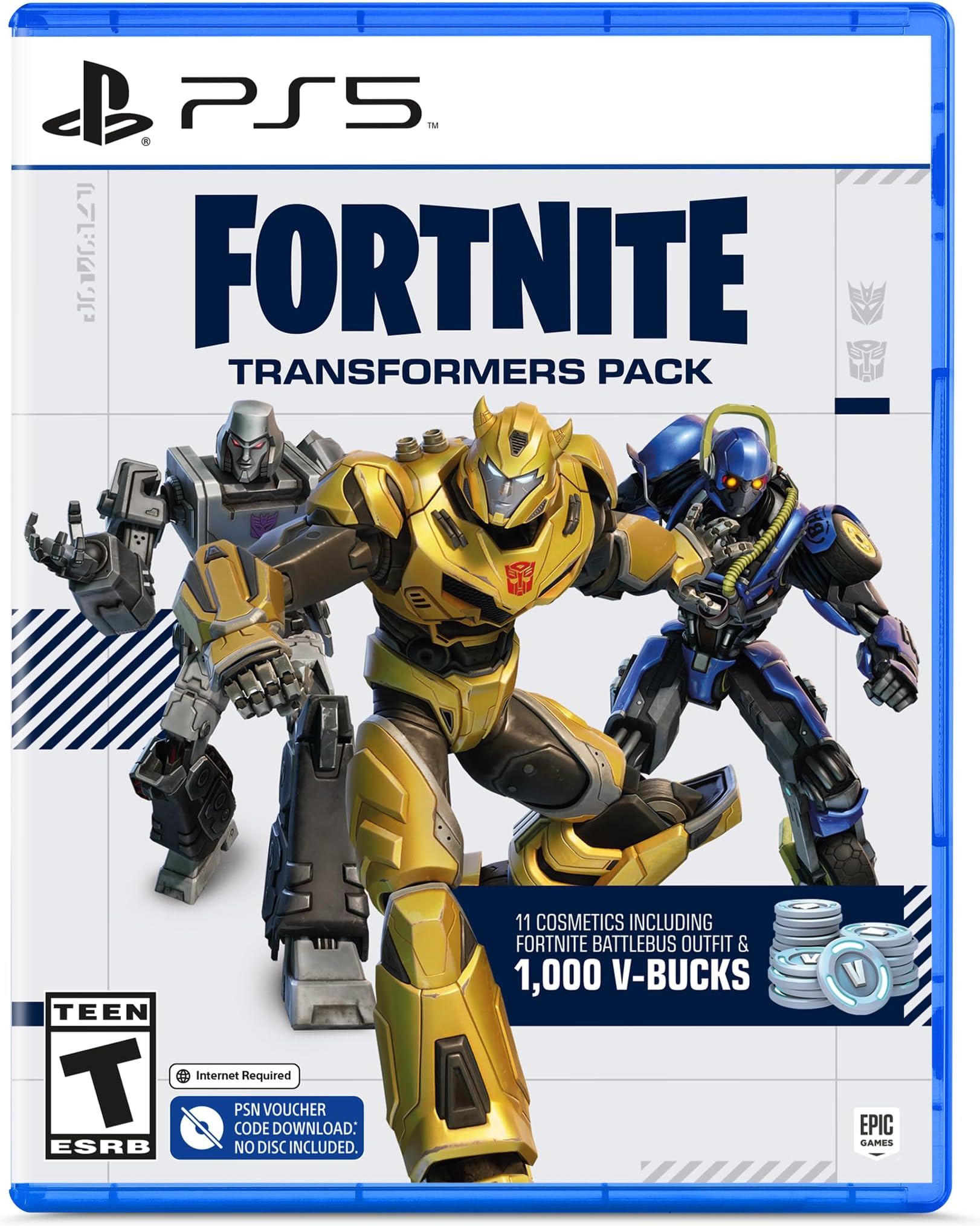 Fortnite - Transformers Pack - PlayStation 5 (Code in Box)