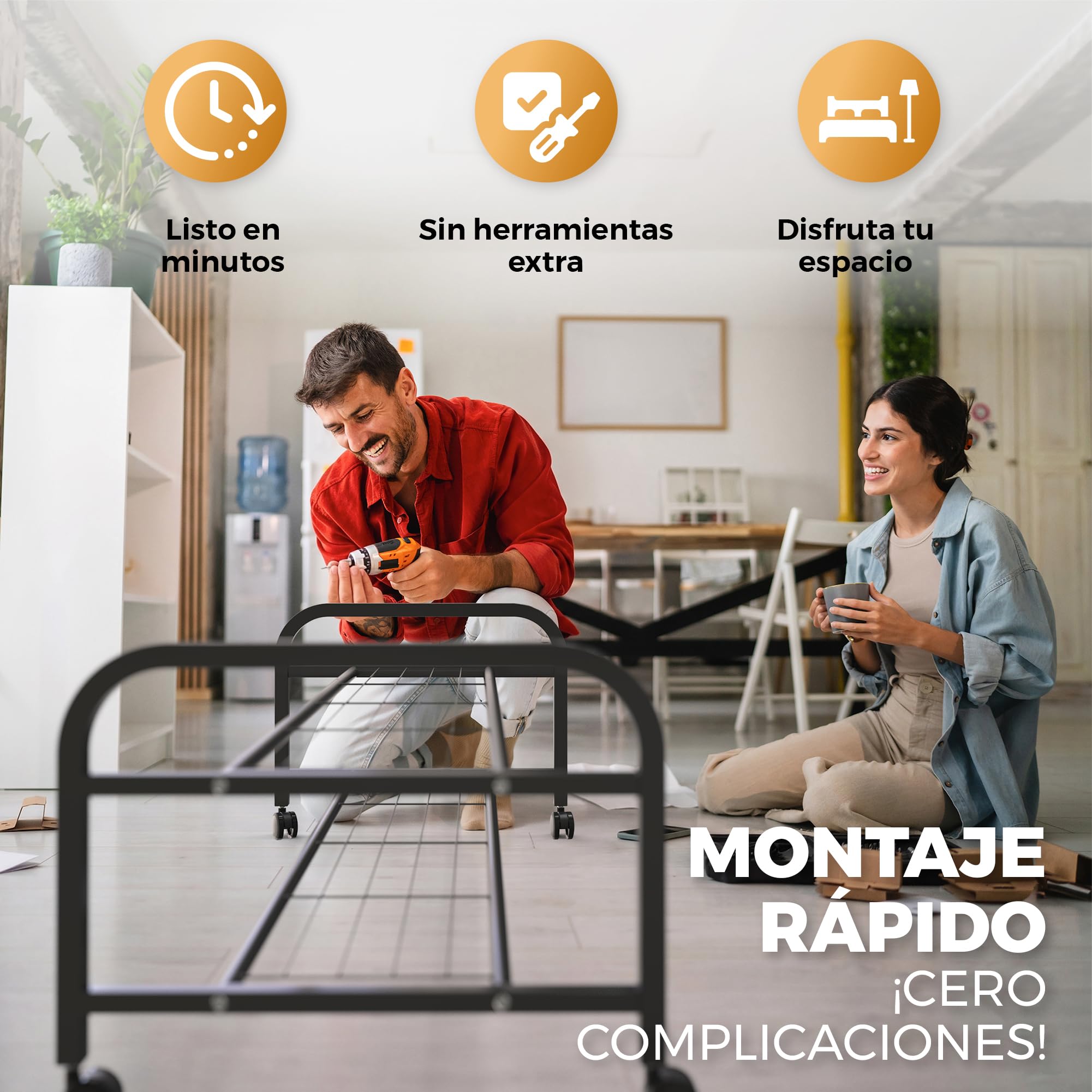 Burro de Ropa Resistente 150 cm con Doble Barra y Zapatero - Perchero de Pie con Ruedas 360 Armario Abierto Multifunción para Vestidor y Dormitorio Antideformación - Acero Negro