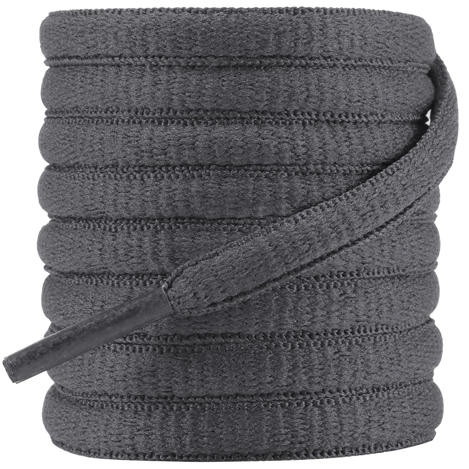 Cordones ovalados para zapatos deportivos, 2 pares de cordones semicirculares para zapatillas, zapatillas de correr, zapatillas de baloncesto y zapatillas de deporte — view 11