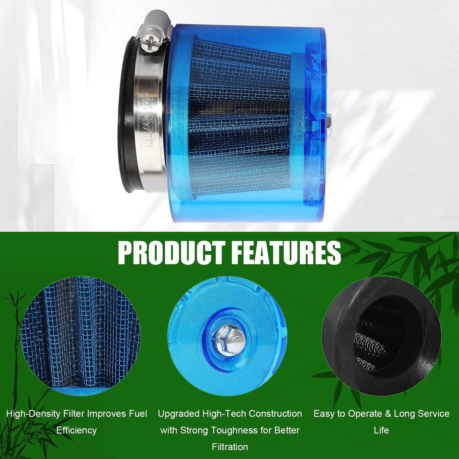 38-40mm Air Filter – Fits Motorcycles, Mopeds, Go Karts, ATVs & Pit Bikes