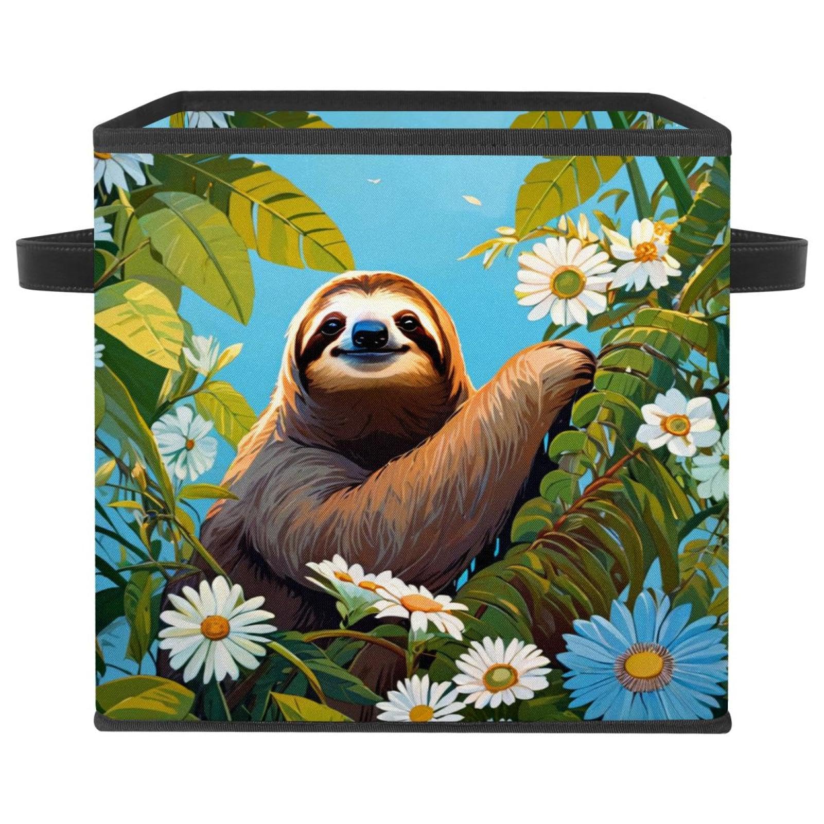 Bac de rangement cube paresseux 27cm boîte pliable pour maison