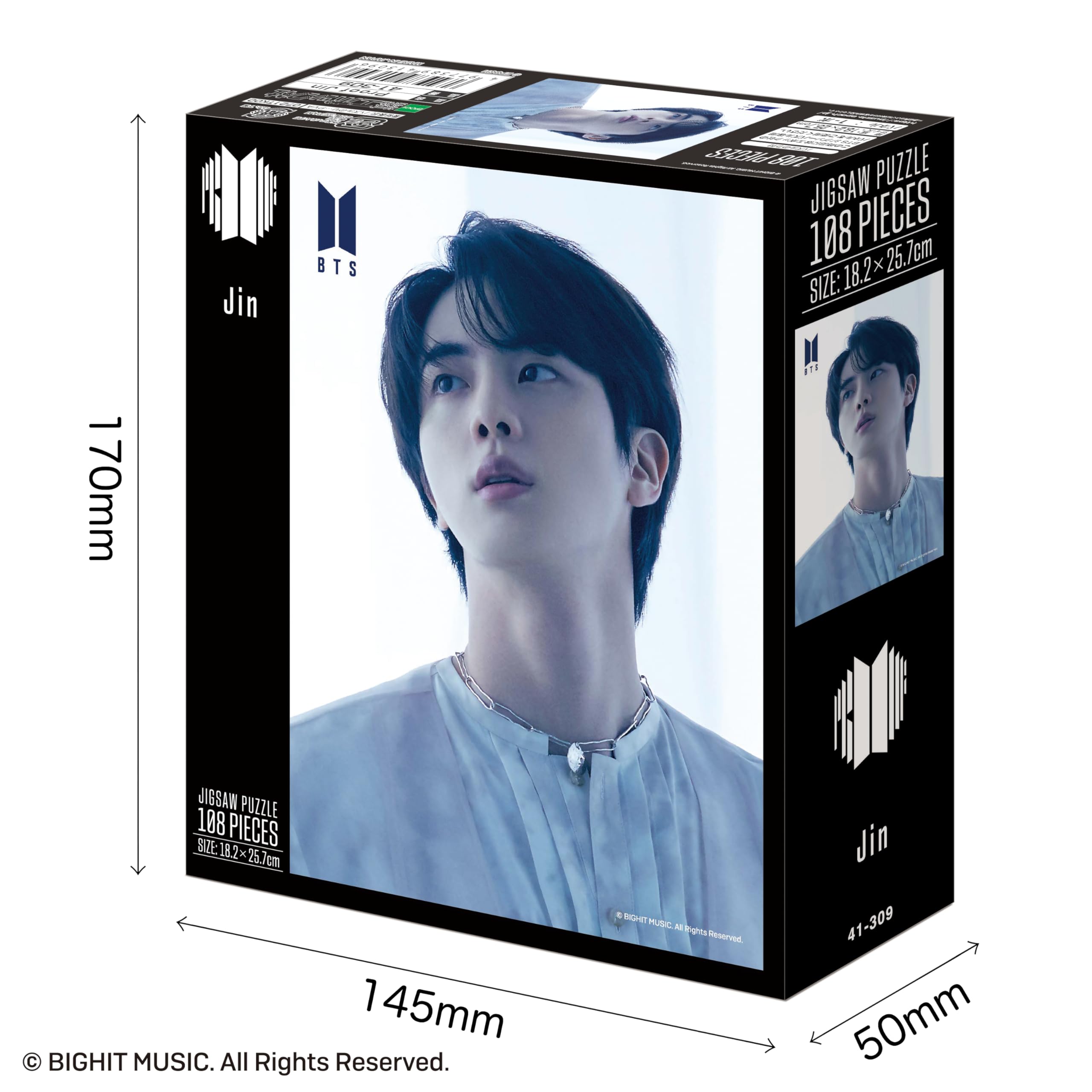 Amazon | エポック社 108ピース ジグソーパズル BTS Proof Jin