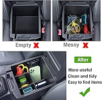 Vista 7 de JKCOVER Divisor de guantera y organizador divisor de consola central compatible con Tacoma 2016 2017 2018 2019 2020 2021 2022 2023 accesorios