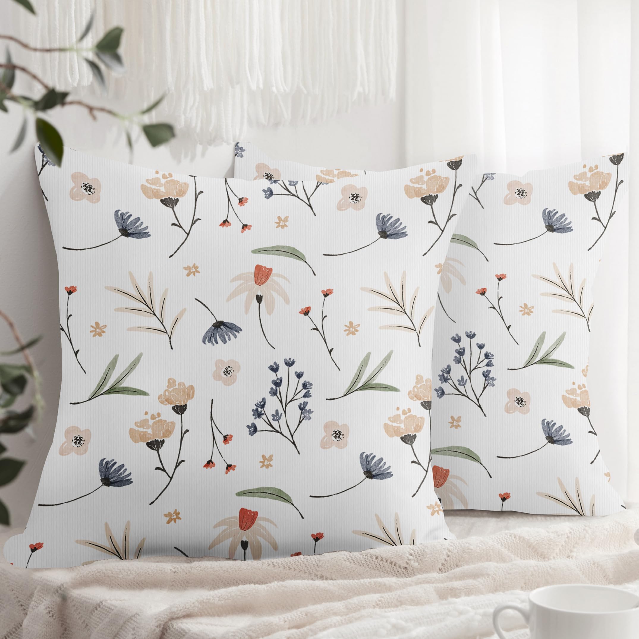 XPHZZL Cushion Cover 2 Pack 45 x 45 cm