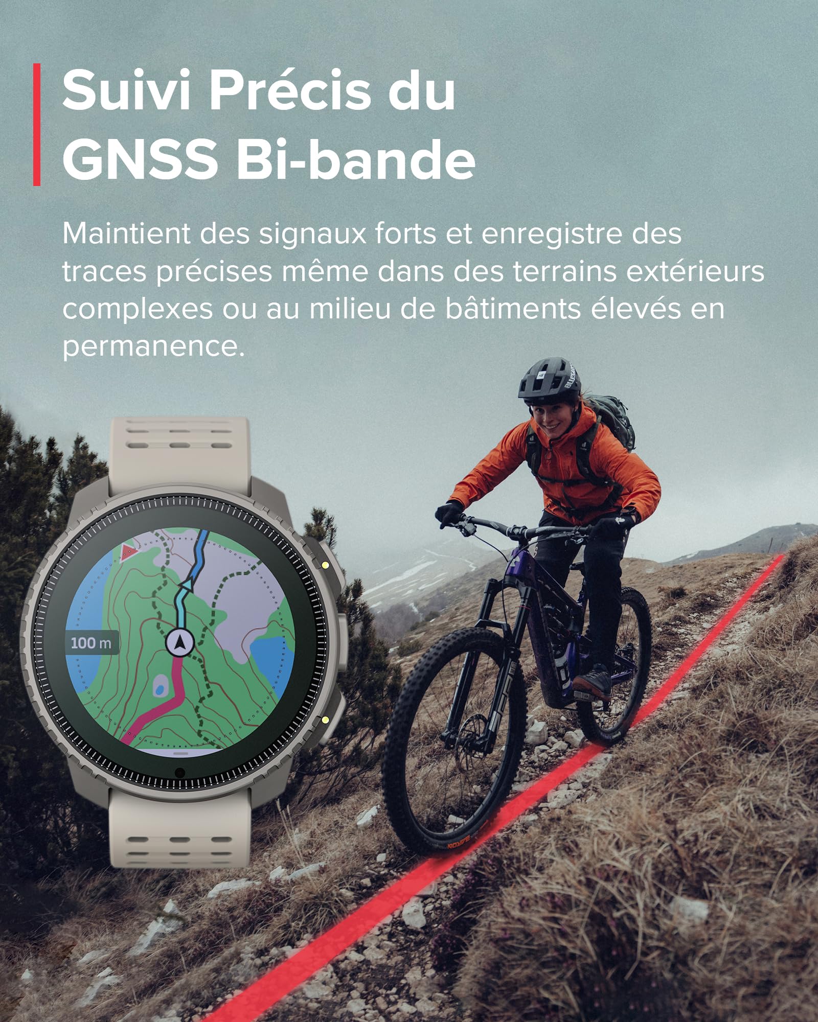 SUUNTO Vertical Montre Connectée Sport Homme, 95+ Sports, Tracker d'Activités GPS, Smartwatch Intelligent Soins de Santé 24/7, Cardiofréquencemètre, Altimètre, Baromètre, Chargement Solaire Optionnel - 2