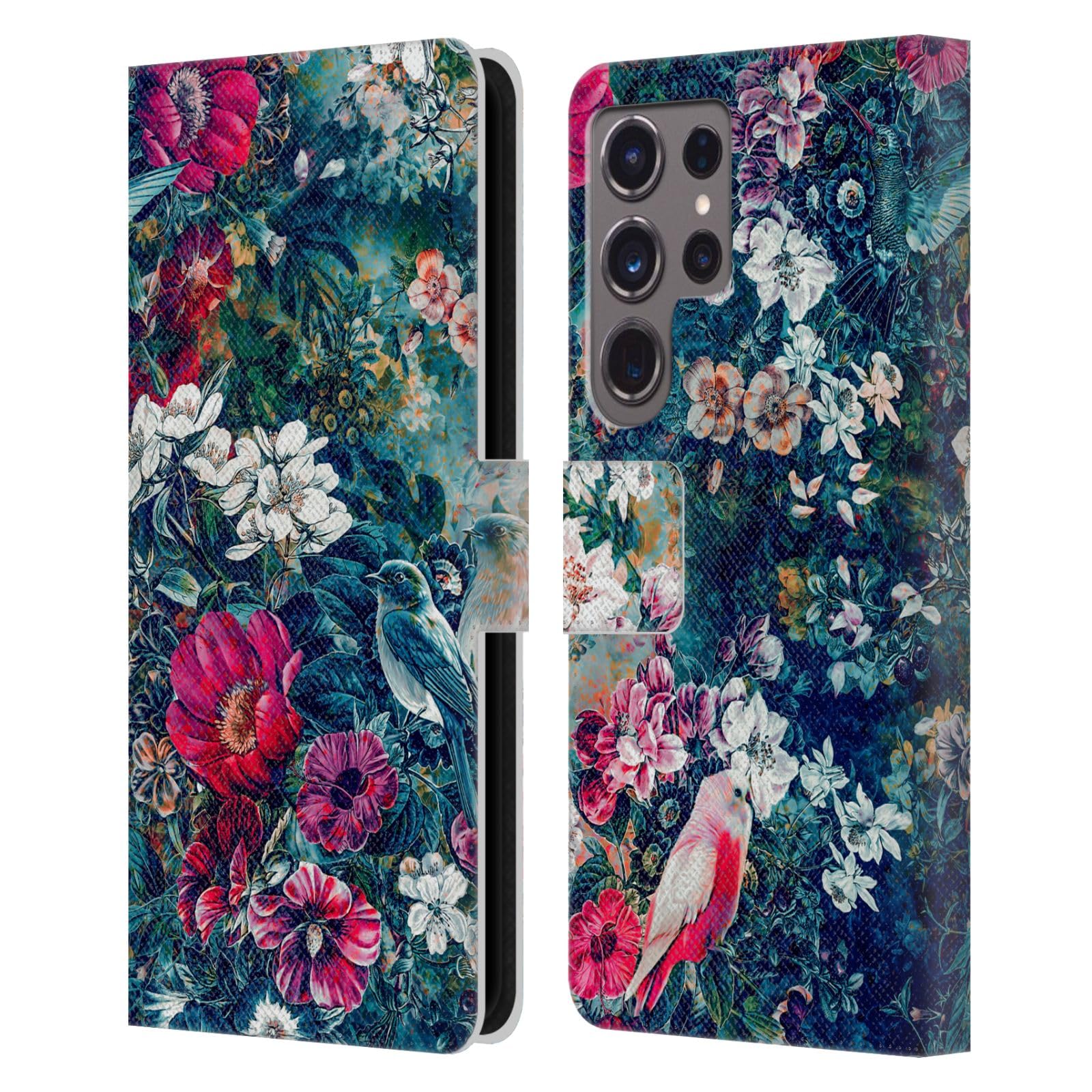 Funda Samsung Galaxy S24 Ultra antipolvo y anticaídas con billetera de cuero 7