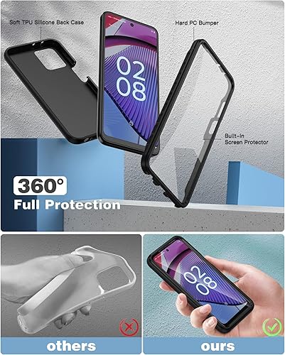 Miniatura 3 de FNTCASE Funda para Motorola Moto G-Power-5G 2023 Funda para teléfono celular Moto G 5G 2023 - Fundas protectoras de silicona para teléfono -