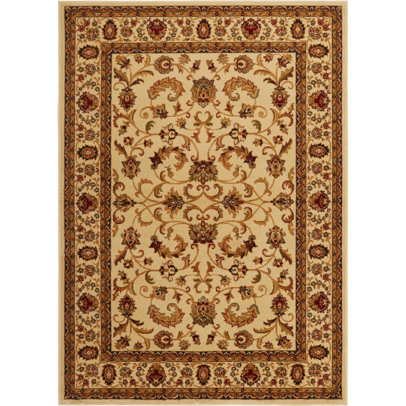 Royalty Elati Traditional Area Rug 7'8"x10'4", Oriental Ivory