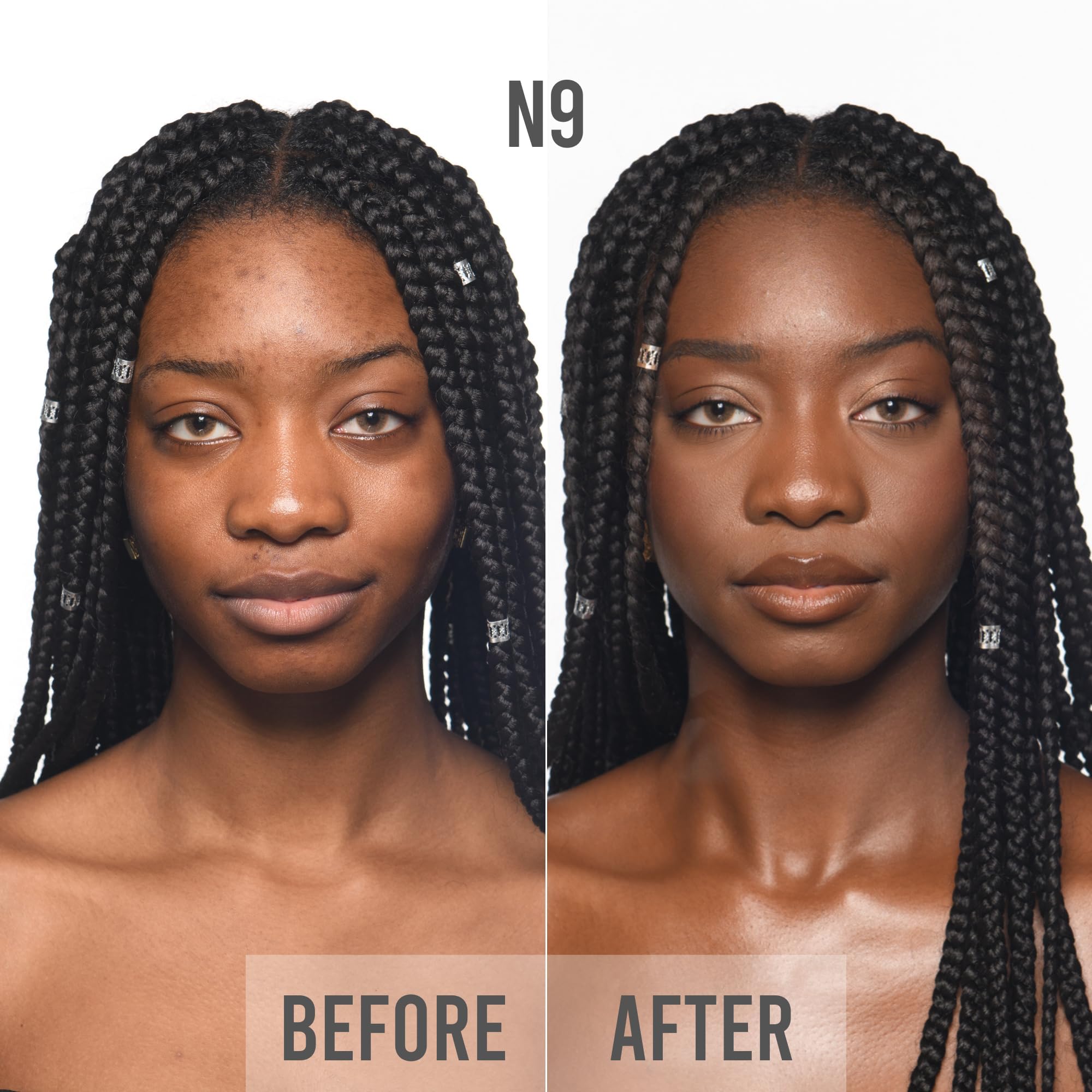 BPerfect Chroma Cover Matte Foundation, Weightless Full Coverage Base with Hyaluronic Acid & Vitamin E, Soft Matte Finish - Image 2
