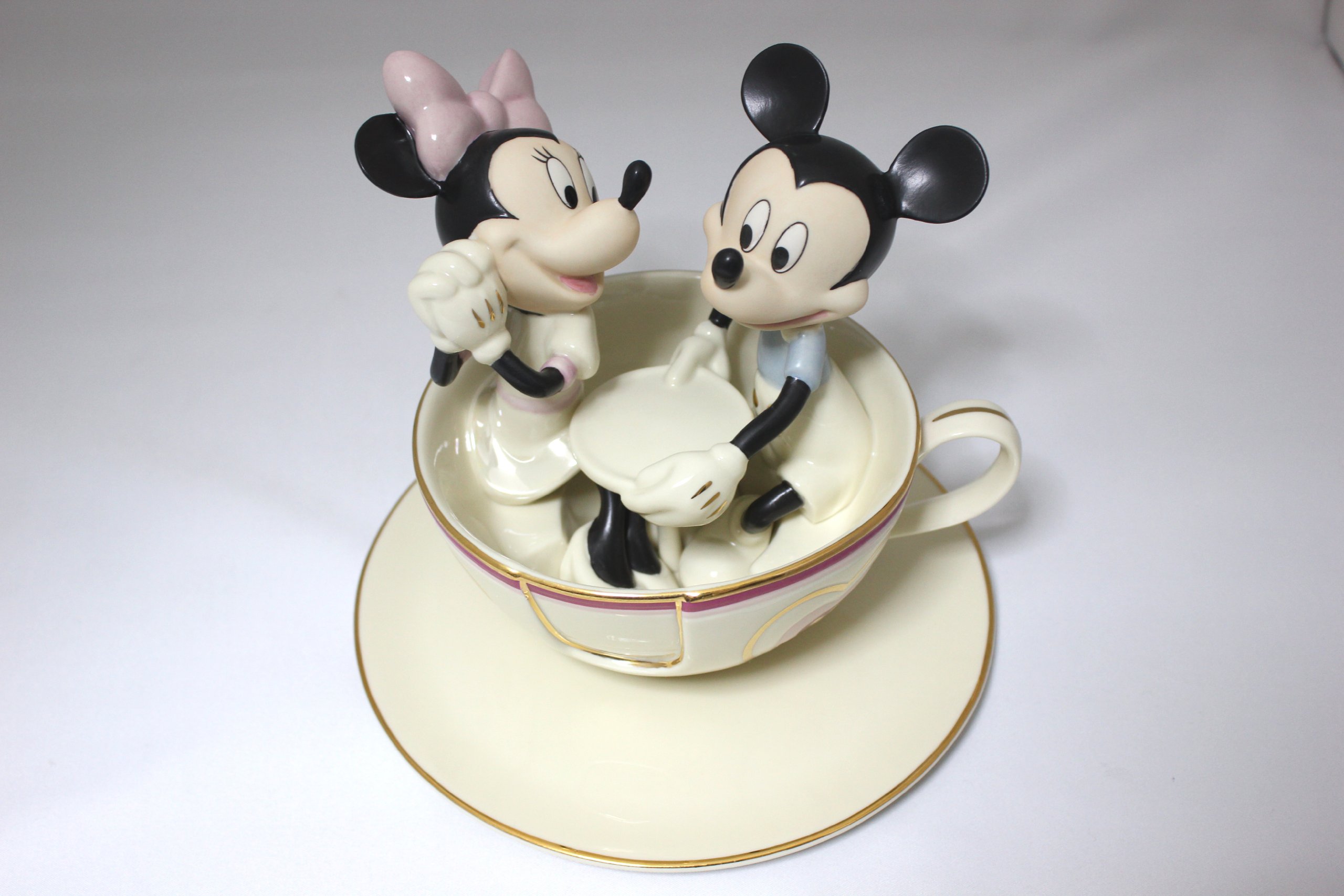 Amazon.co.jp: 【Disney】ミッキーズ ティーカップ トアール 置物