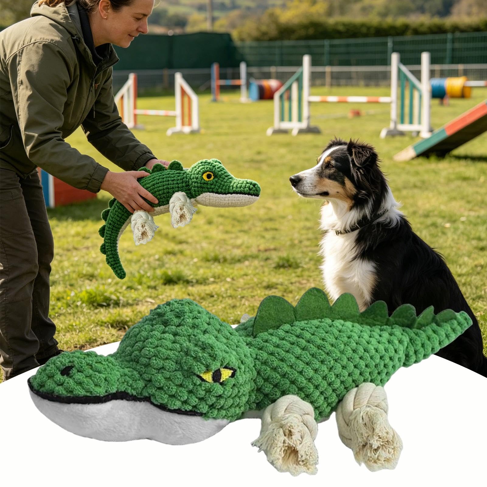 Giocattoli Da Masticare In Peluche Per Cuccioli - Cigolante Peluche Masticabile | Giocattoli Stuzzicanti Resistenti Al Morso - Per Viaggi, Spiaggia, Piscina, Giardino, Interni, Esterni, Gioco, Addestr