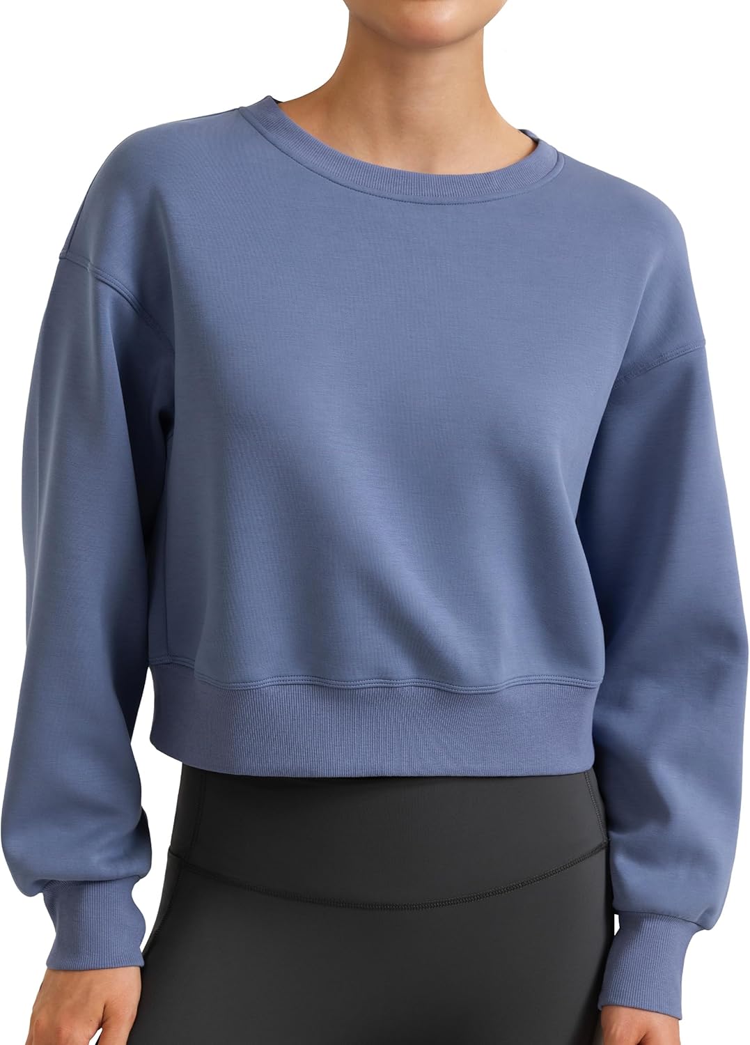 Colorfulkoala Velvra Modal Fleece Lined Pullover - Women's Soft & Warm Lounge Sweatshirt, Stylish Winter Tops
