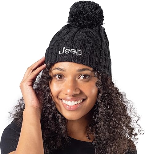 Miniatura 4 de Jeep Gorro Pom Pom - Negro, Negro -