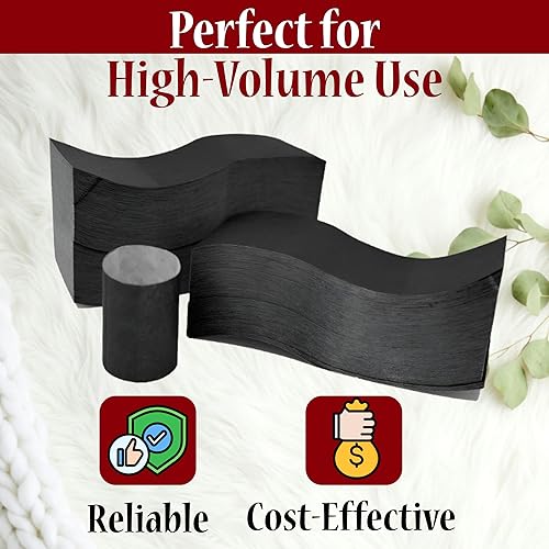 Miniatura 5 de Banda para servilletas Perfect Stix, 1.5 x 4.5, Negro, 500