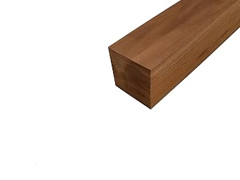 Barrington Hardwoods Walnut Lumber Turning Blank Squares - 3" x 3" 1 Pc 3"x 3" x 24"