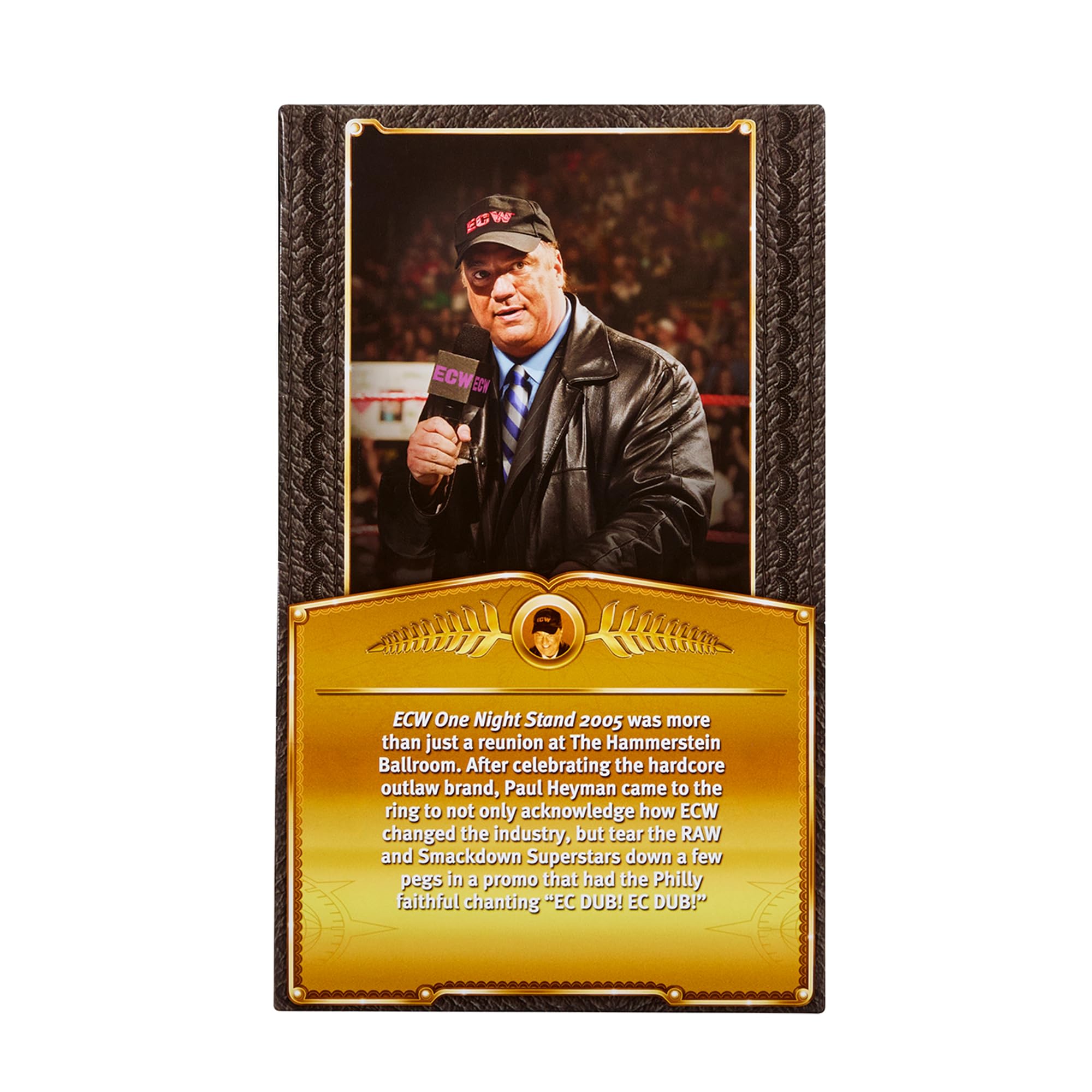 Amazon.co.jp: WWE ECW Paul Heyman Defining Moments Ringside