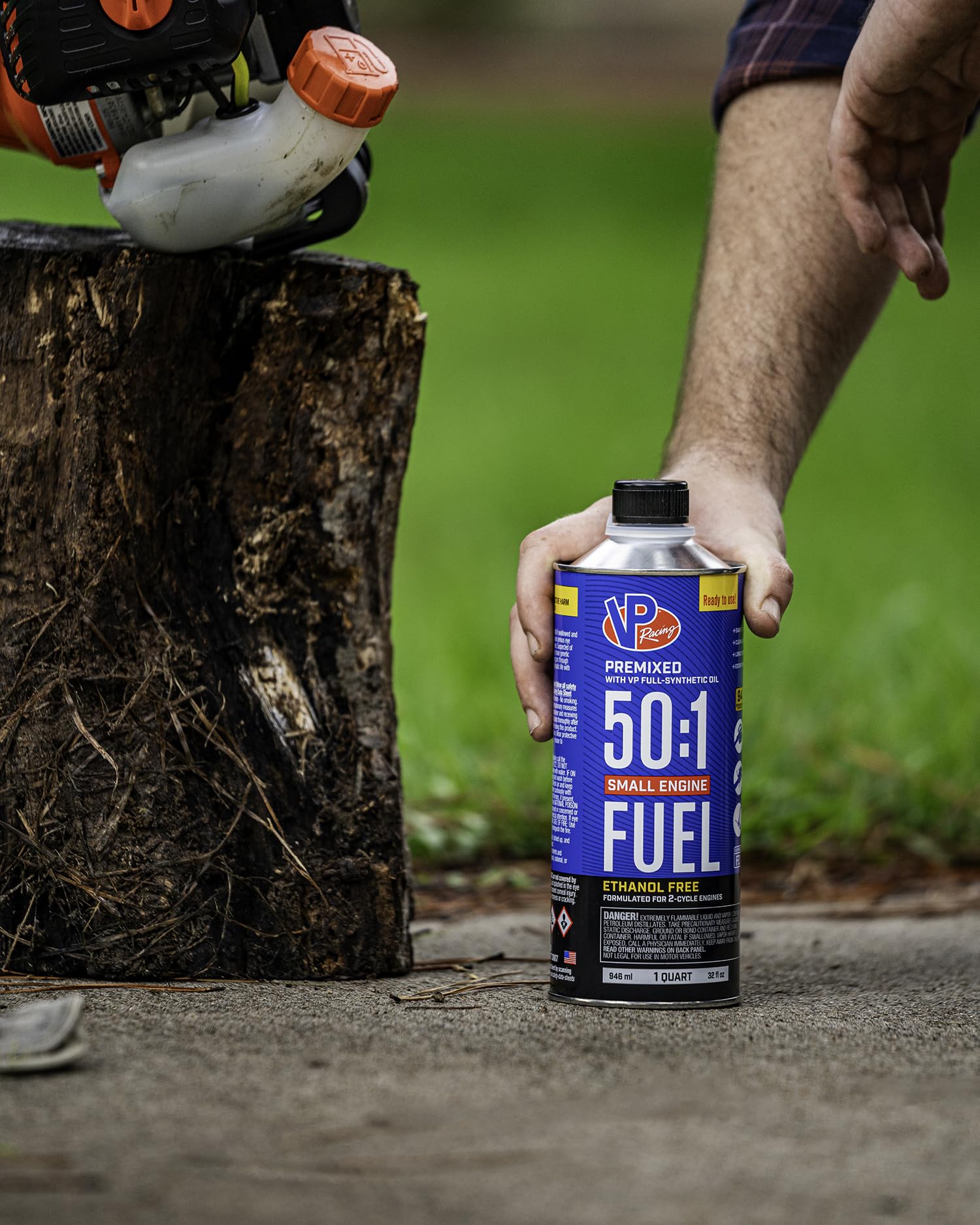 VP Racing Fuels 6231, Ready to Use, 50:1 Premixed 2-Cycle Small Engine Fuel (SEF) - Gallon