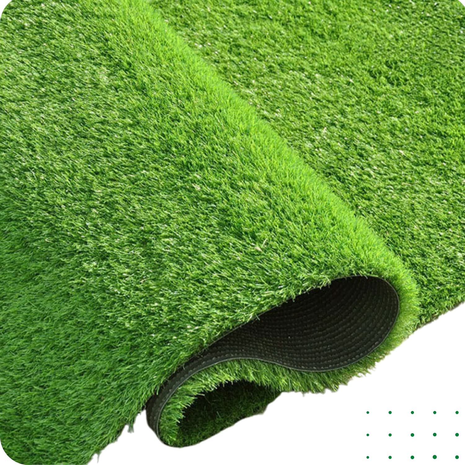 Artificial Grass Runner Mat, 20mm Pile Height, Synthetic Turf Rug for Garden, Party, Wedding, Home Decor (2x10 Feet)-image-3