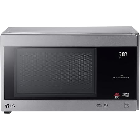 Amazon.com: LG LMC0975ASZ 0.9 CF Microondas de encimera, inversor  inteligente, interior de fácil limpieza con anillo hexagonal, acero  inoxidable : Hogar y Cocina
