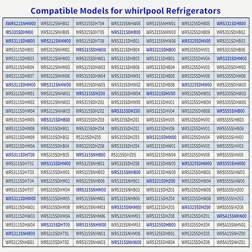 Miniatura 5 de Estante para puerta de refrigerador W11239961 W10900538 compatible con refrigerador Whirlpool, reemplazo 4591452, AP6333410, PS12578777, EAP12578777