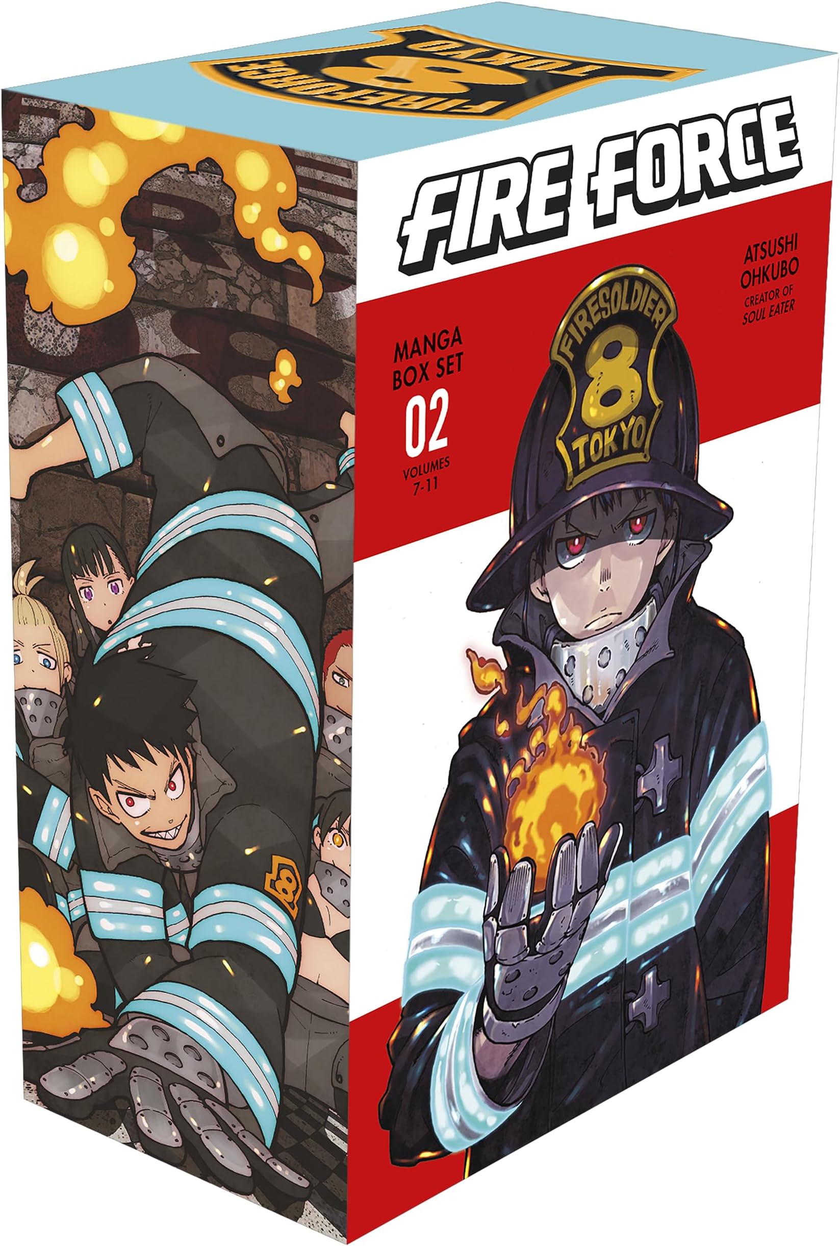 Fire Force Manga Box Set 2 (Vol.7-11)
