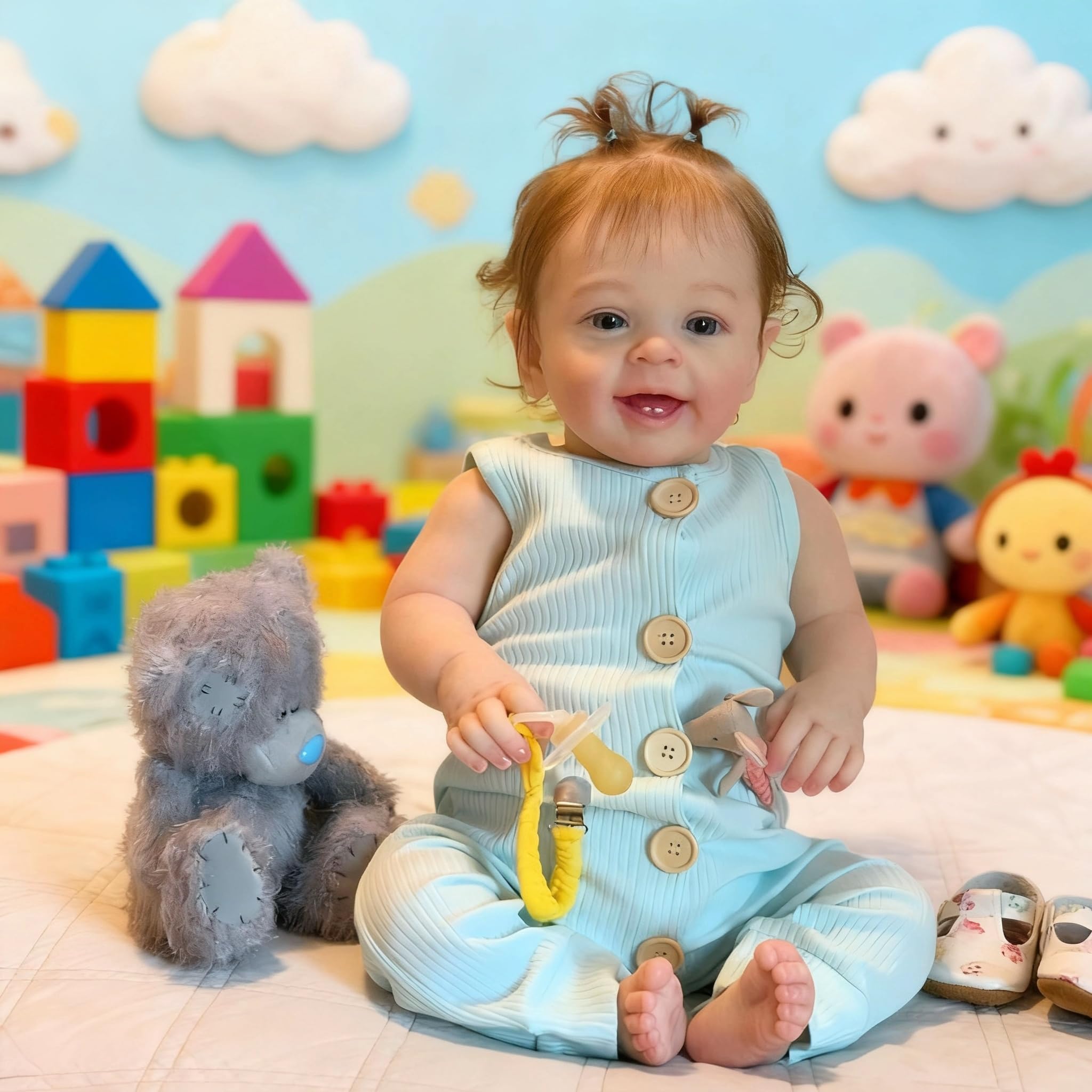Reborn Baby 22 cale 55 cm Reborn Baby Girls miękki silikon winylowy lalki Reborn realistyczne dla chłopców i dziewczynek, zabawka, prezent, realistyczna lalka Reborn Baby Dolls, odpowiednia