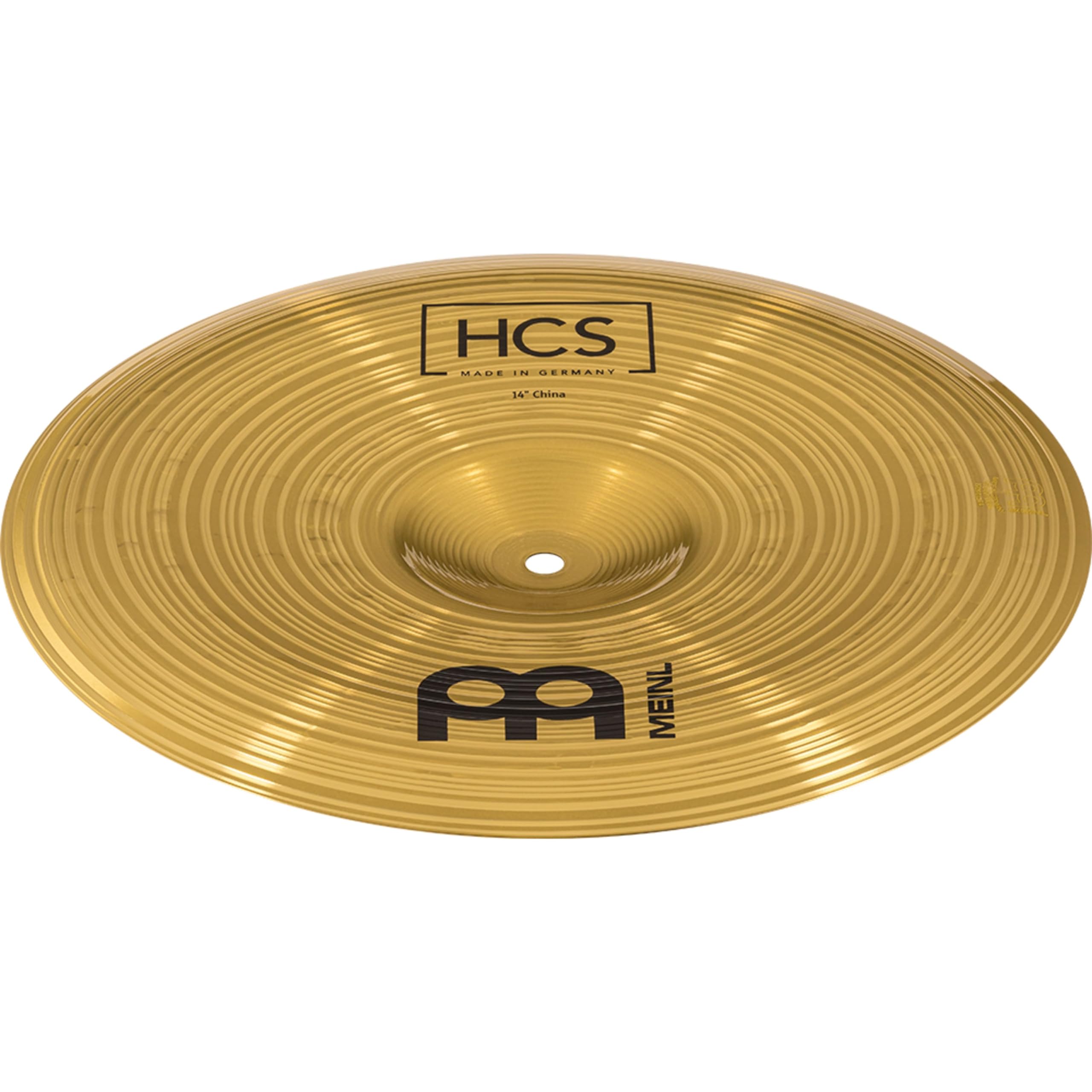 Meinl Cymbals HCS piatto China 14 pollici (35,56cm) per Batteria – Finitura Tradizionale Ottone, Made In Germany (HCS14CH)
