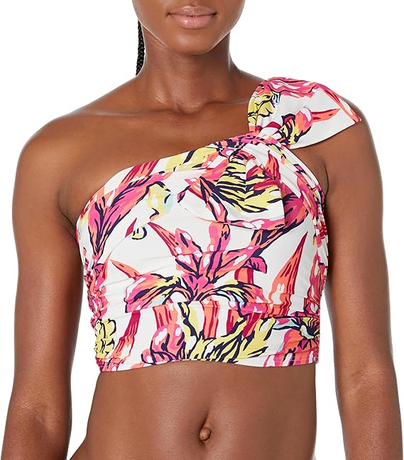 トップス and mary Nana ribbon oneshoulder tops Amazon.com: Carmen Marc Valvo Women's Standard ONE Shoulder