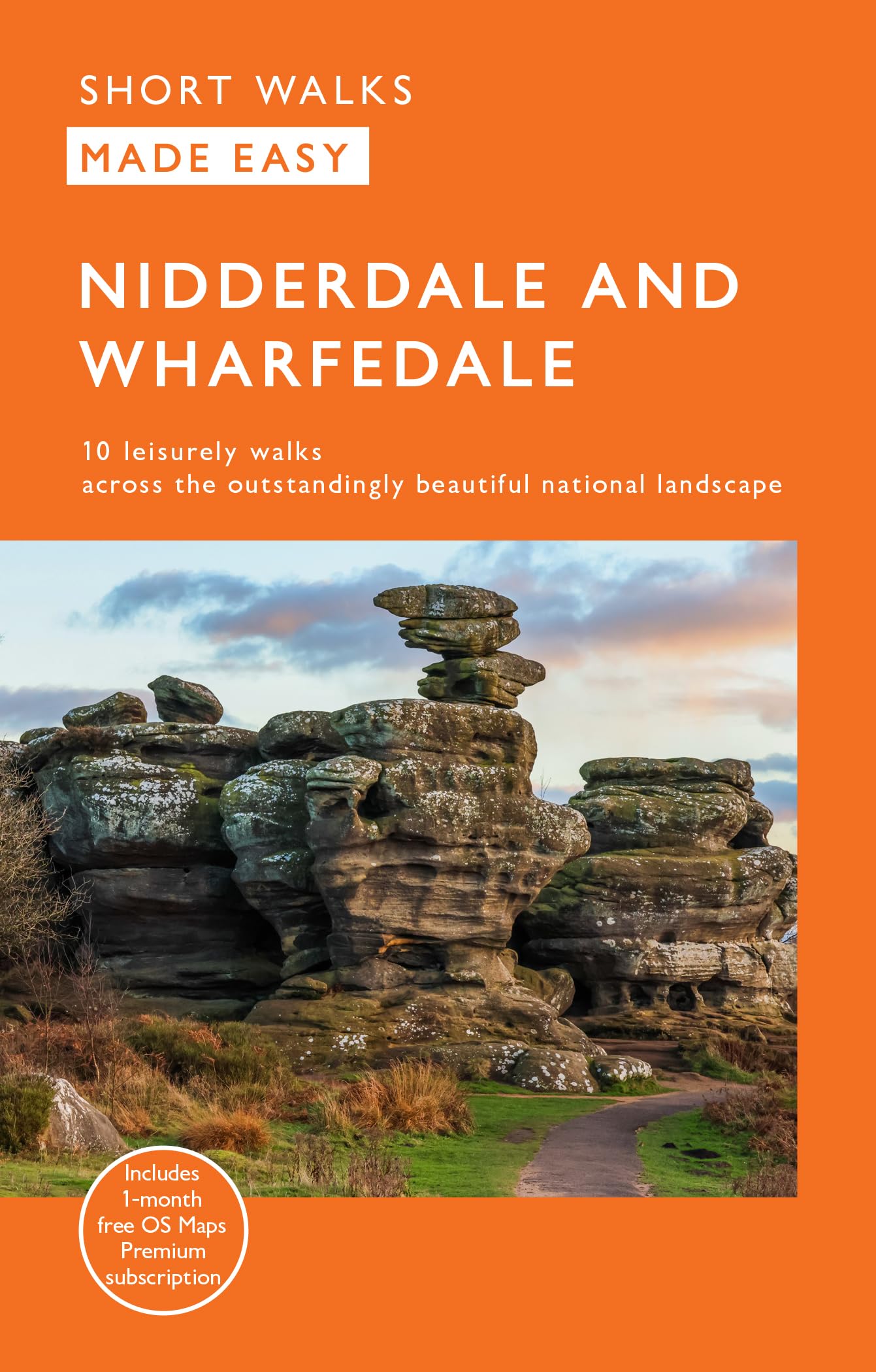 Nidderdale and Wharfedale Short Walks | Ordnance Survey | 10 Accessible Routes for All | Short Walks Made Easy | Guidebook | Yorkshire | England | Maps | Moorland | Rivers | Dales
