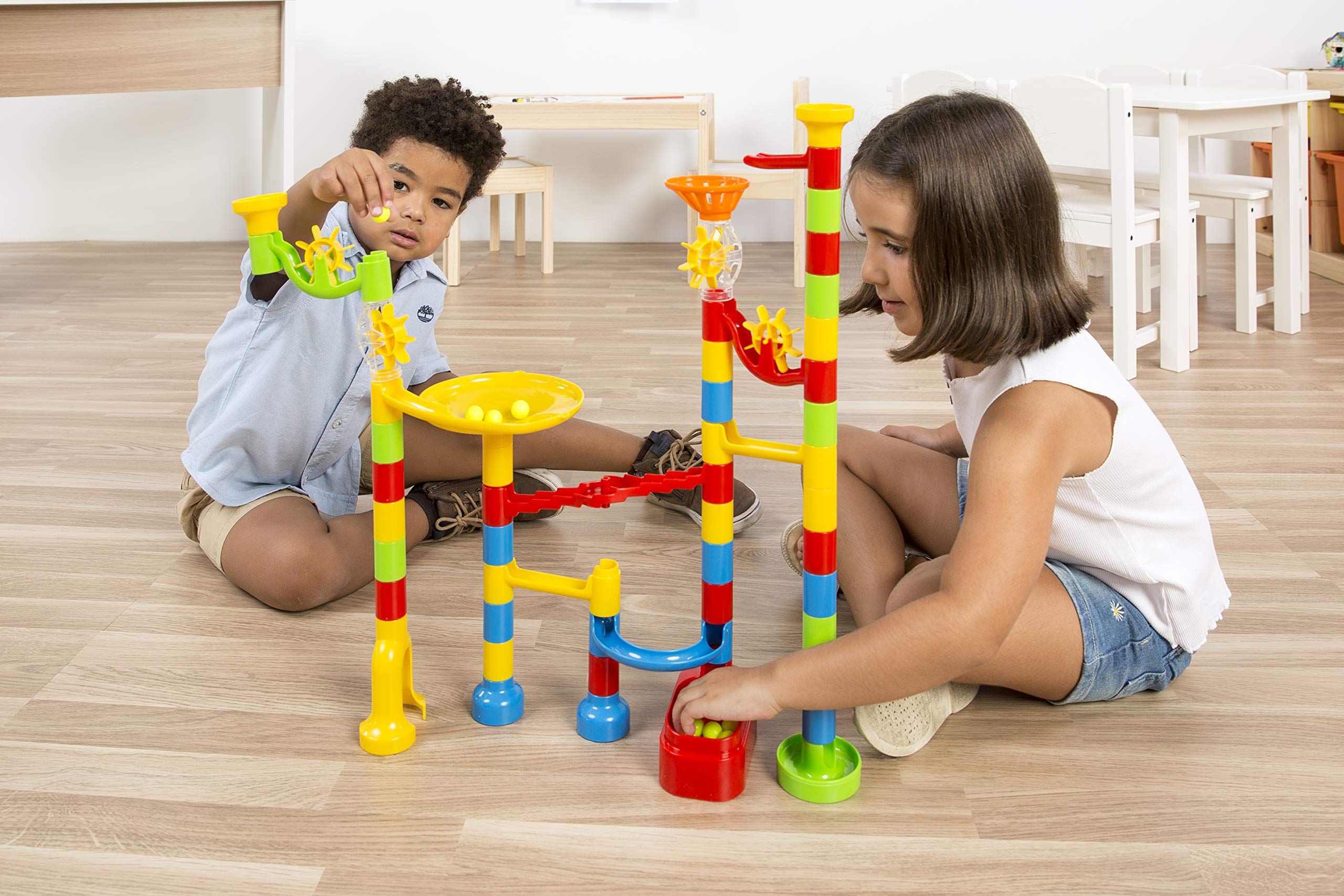 Miniland - Set di Costruzione con Circuito a Sfere