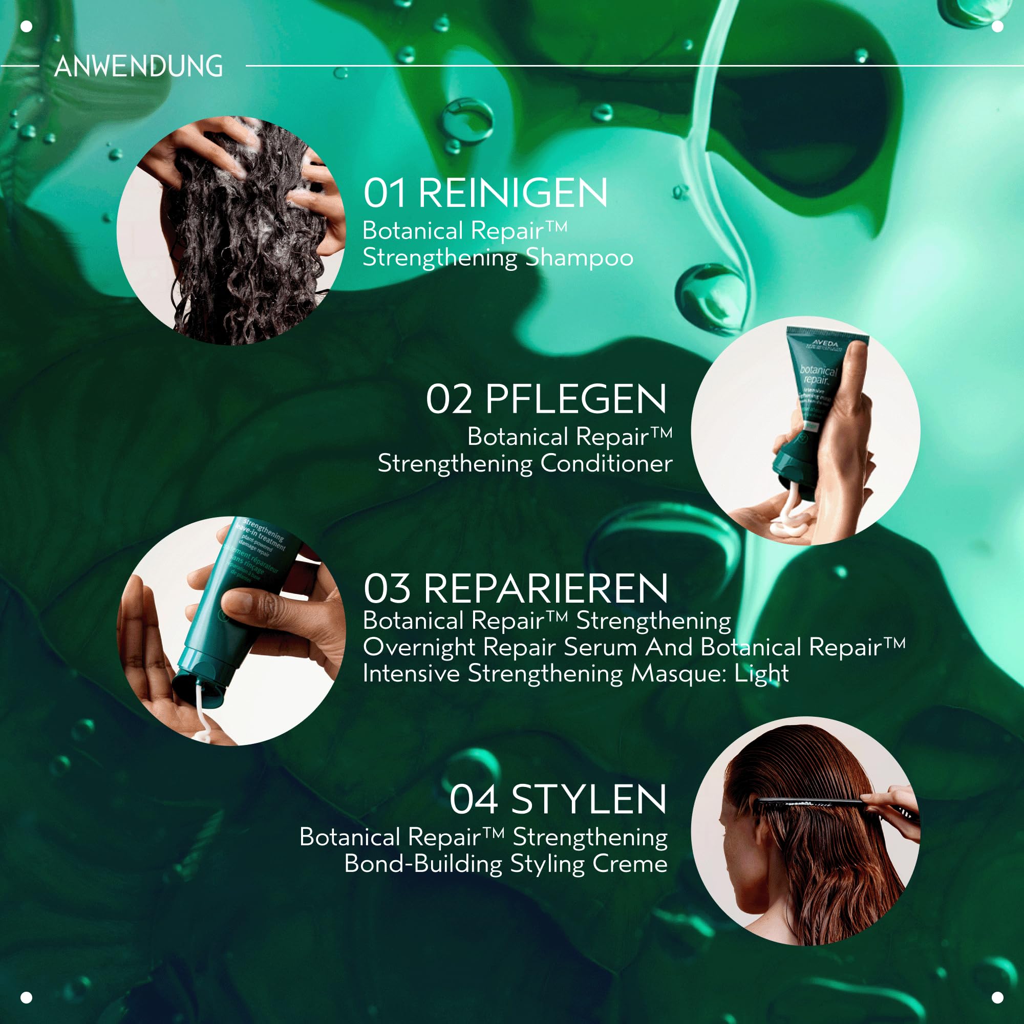 Aveda Botanical Repair™ Intensive Strengthening Masque Light | Haarmaske | Repariert das Haar & macht es geschmeidig | Für feines bis mittleres Haar