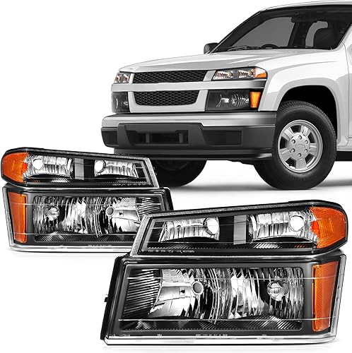 Miniatura 15 de SCITOO Faros delanteros para Chevy Silverado 1500/2500 1999-2002, para Chevy Suburban 1500/2500 2000-2006, carcasa cromada, reflector ámbar, lente