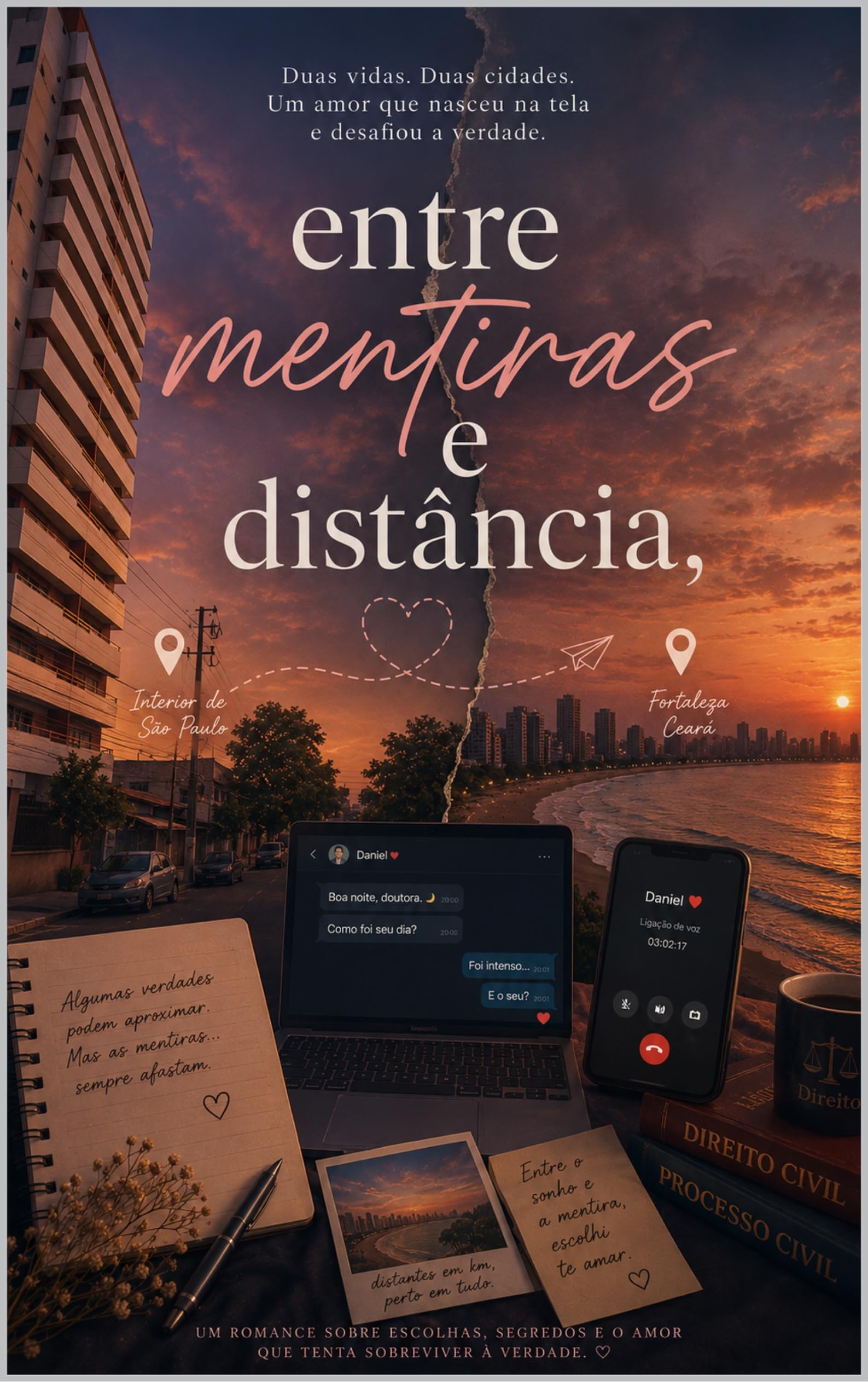 ENTRE MENTIRAS E DISTÂNCIAS (Portuguese Edition)
