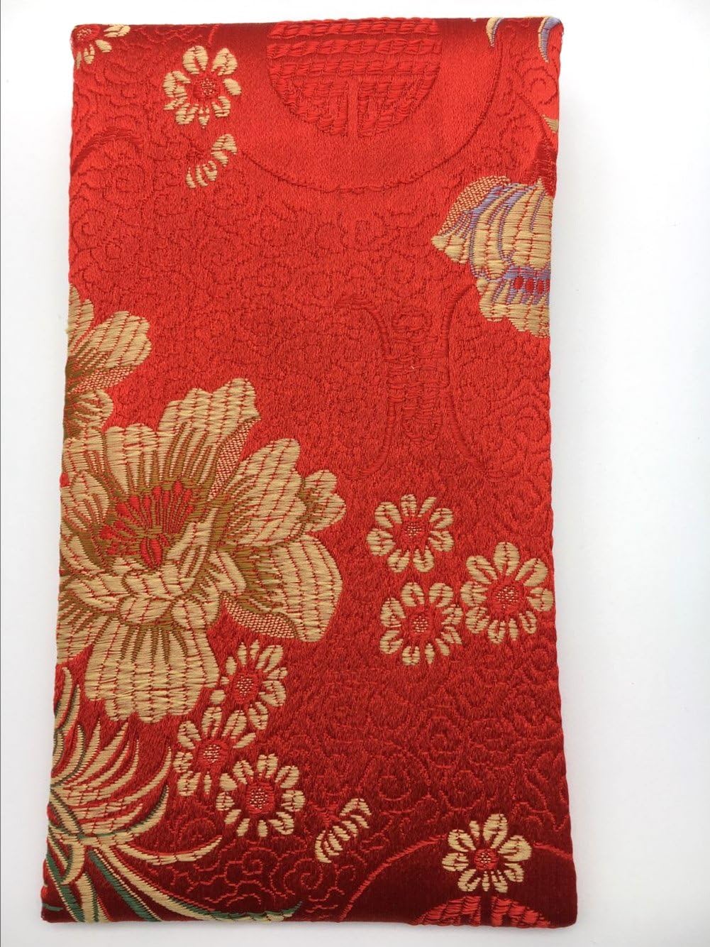 Red Envelope, Louzedaya Traditional Red Envelope for Chinese New Year Wedding Graduation Birthday Christmas Baby Gift Pocket Money Lucky Hong Bao Red Packet LaiSee 6.7'' x 3.7'' (RED Golden Flower))