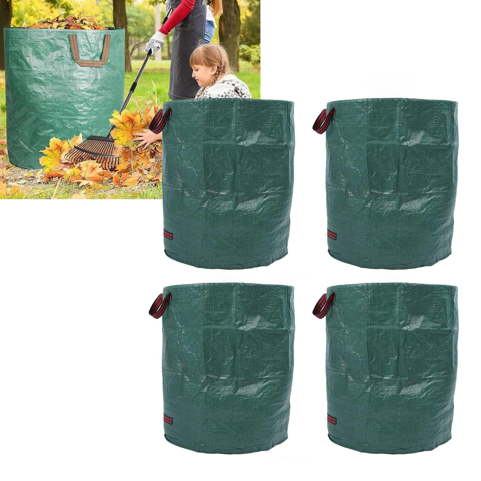 Generic Liście Ogrodowe, 4 Solidne Patio na Patio Solidne Elementy na Biwakowanie (400L)