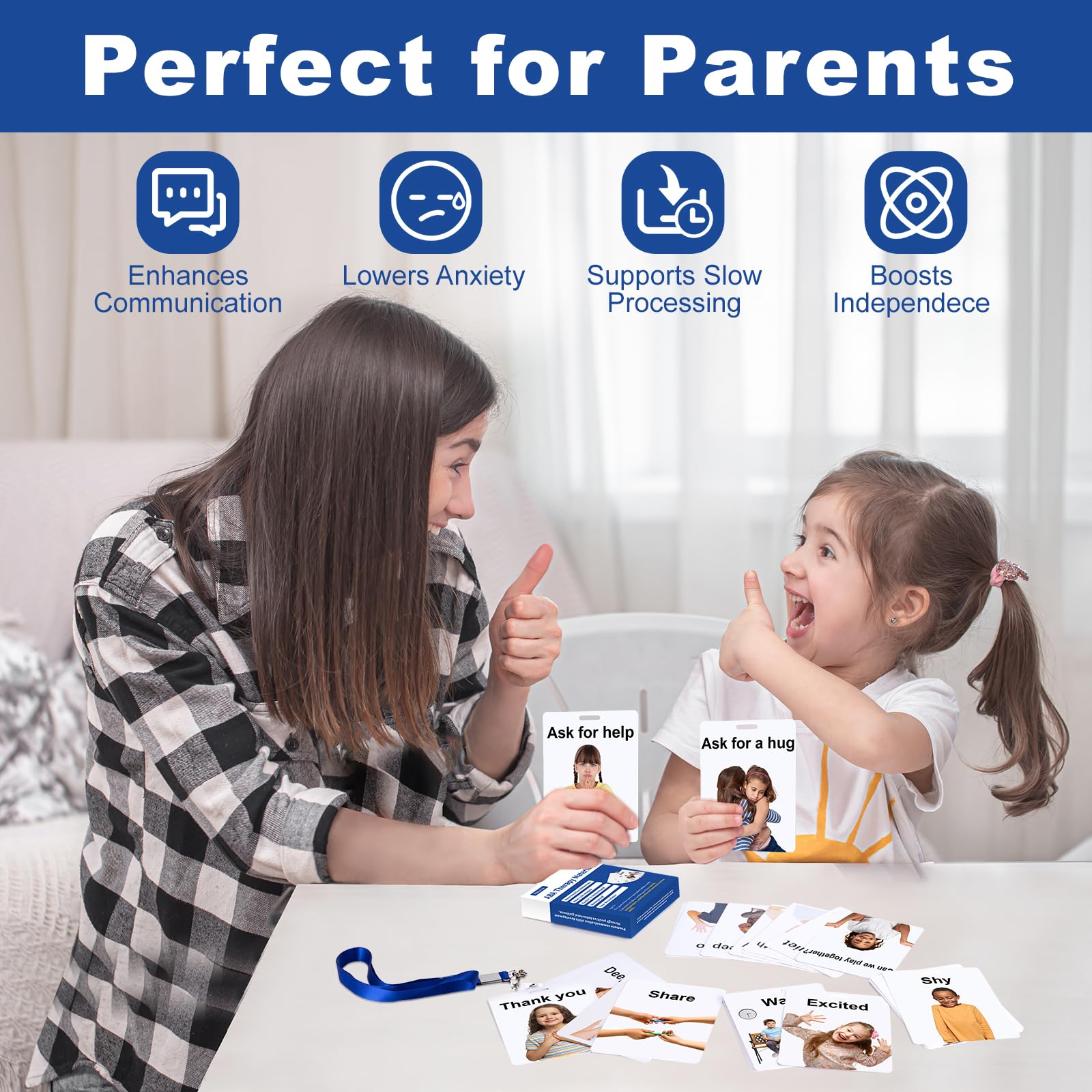 Speech Therapy Materials ABA Therapy Communication Cards For Autism ...