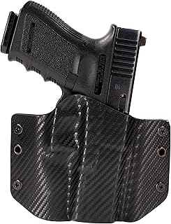 Black Carbon Fiber OWB Holster (Right-Hand, Walther PPS M2)